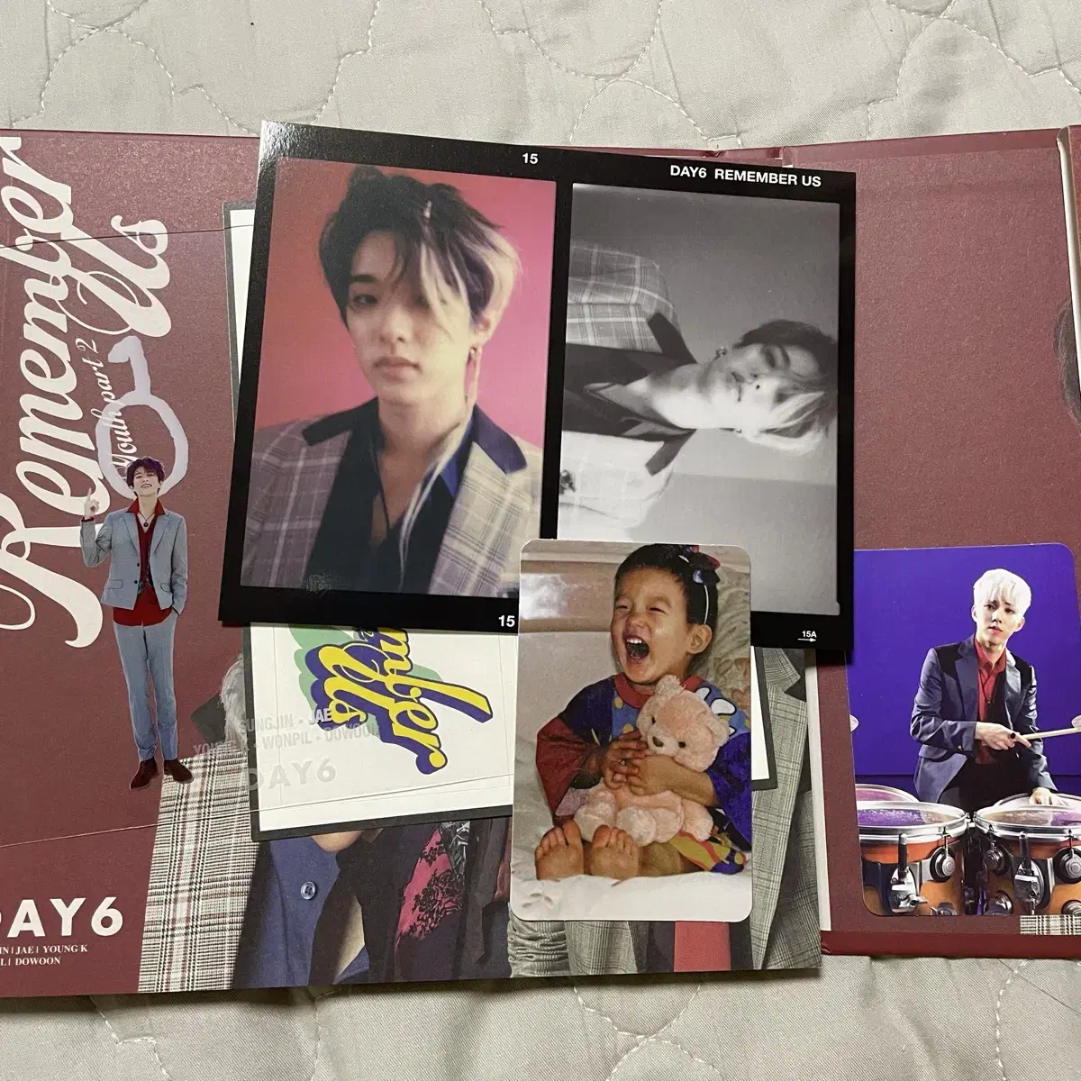 jay, the day of day 6, baby photocard album