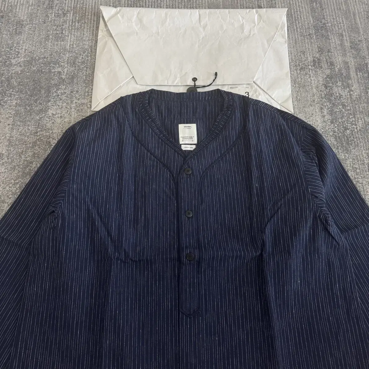 VISVIM 23SS DUGOUT L/S SANTOME