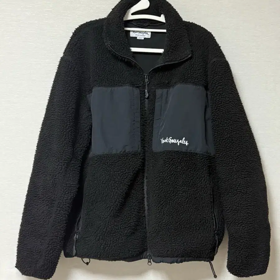 와키윌리 M/G BOA FLEECE JACKET BLACK M사이즈