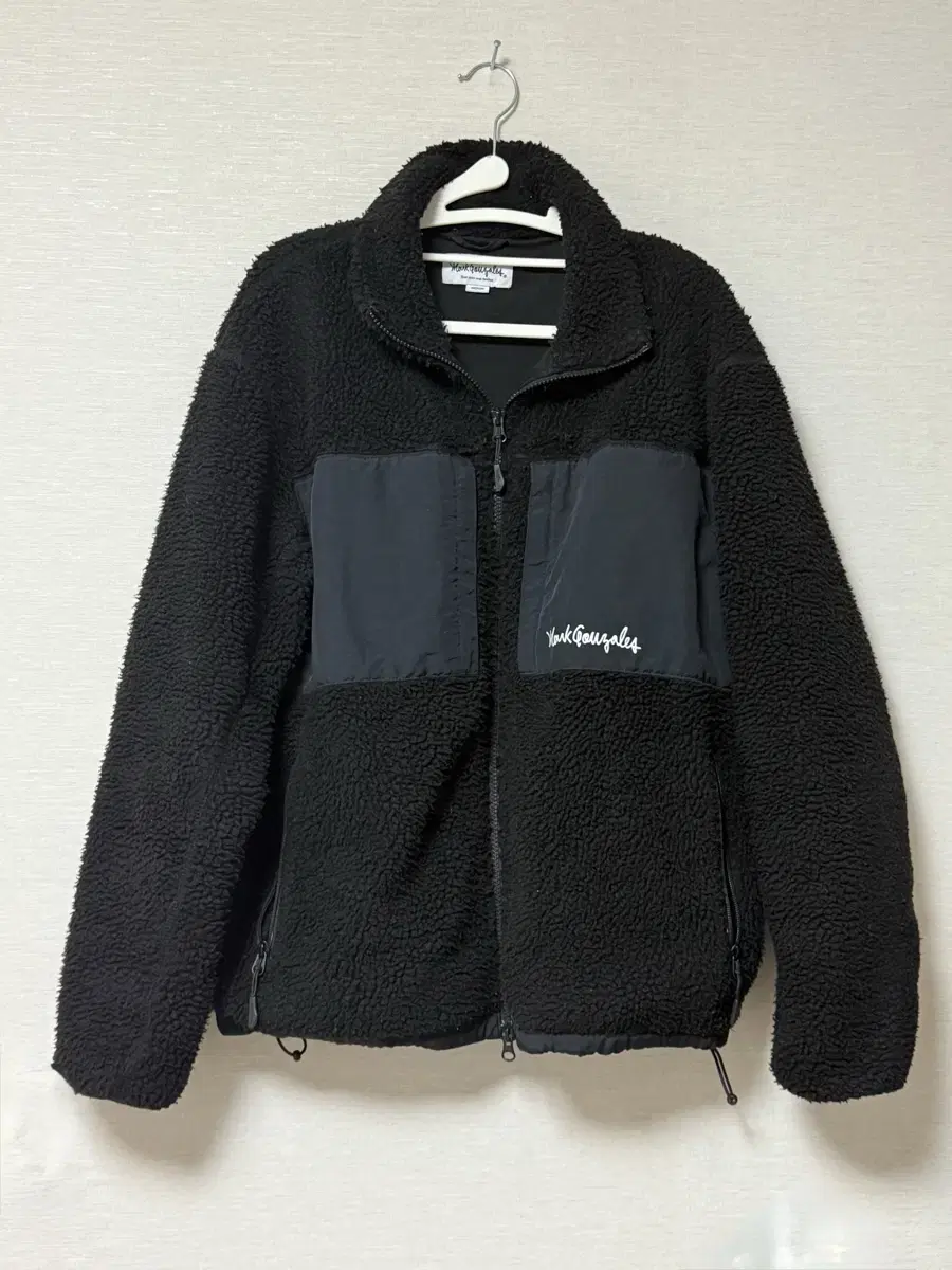 와키윌리 M/G BOA FLEECE JACKET BLACK M사이즈