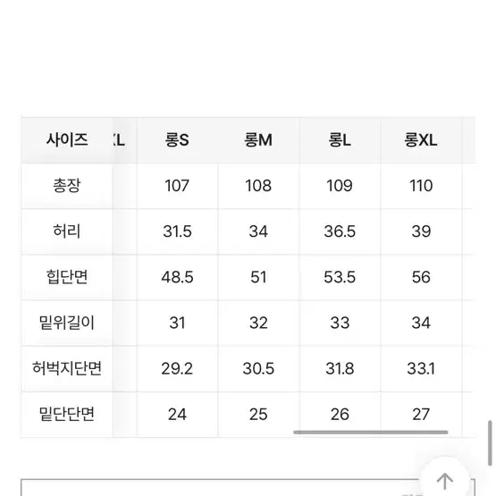 에이블리 청바지 아이보리 컬러