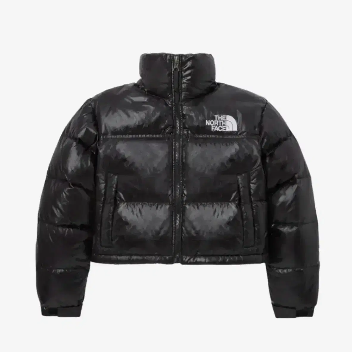 (W) The North Face White Label Nuptse Sh