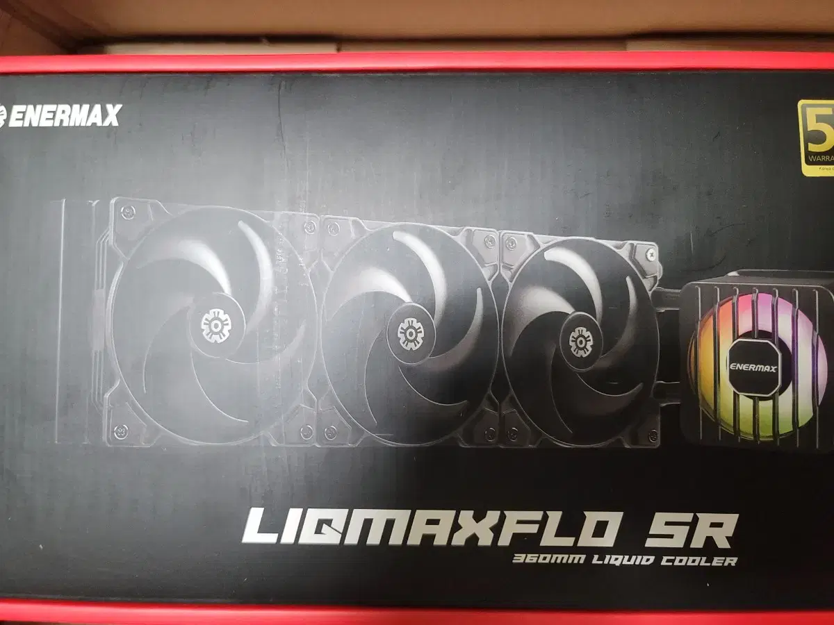 Enermax Liqmaxflo SR 360 수랭 쿨러 미개봉