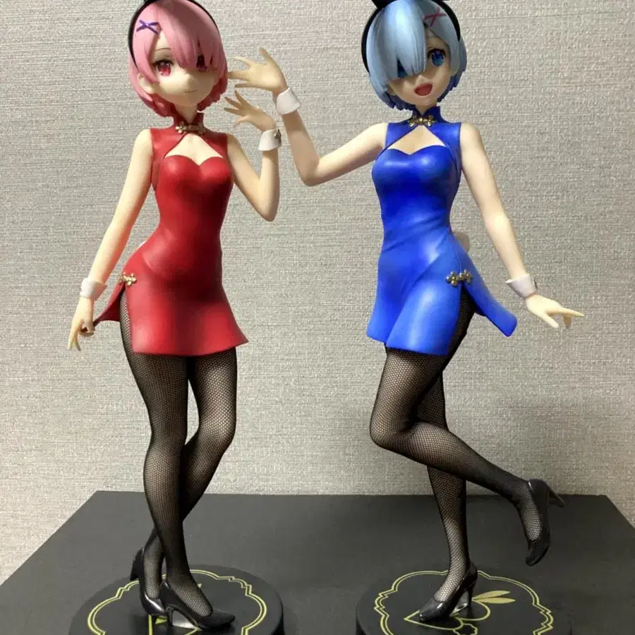 리제로 렘&람 바니 피규어 세트 (rem&ram figure set)