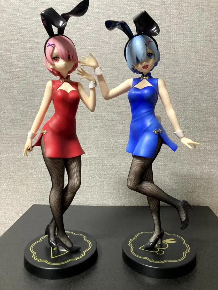 리제로 렘&람 바니 피규어 세트 (rem&ram figure set)