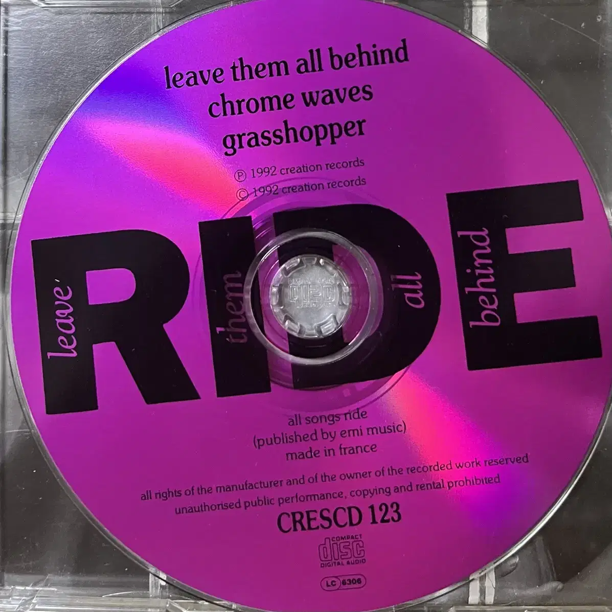 (CD)라이드 Ride -Leave Them All Behind