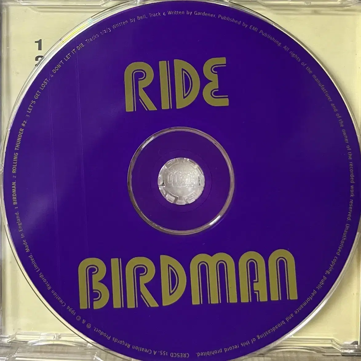 (CD)라이드 Ride - Birdman