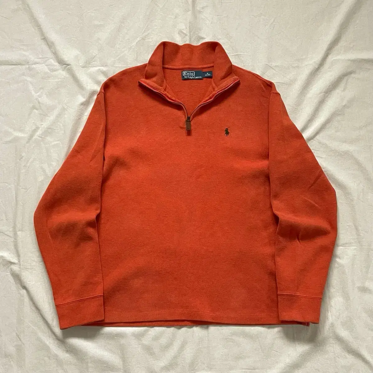 Polo Half Zip-up Knit