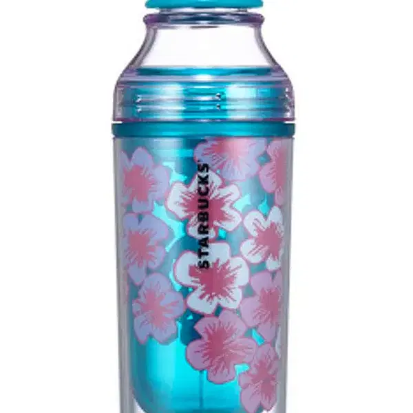 스타벅스 17 체리블라썸 블루 레나 워터보틀 473ml