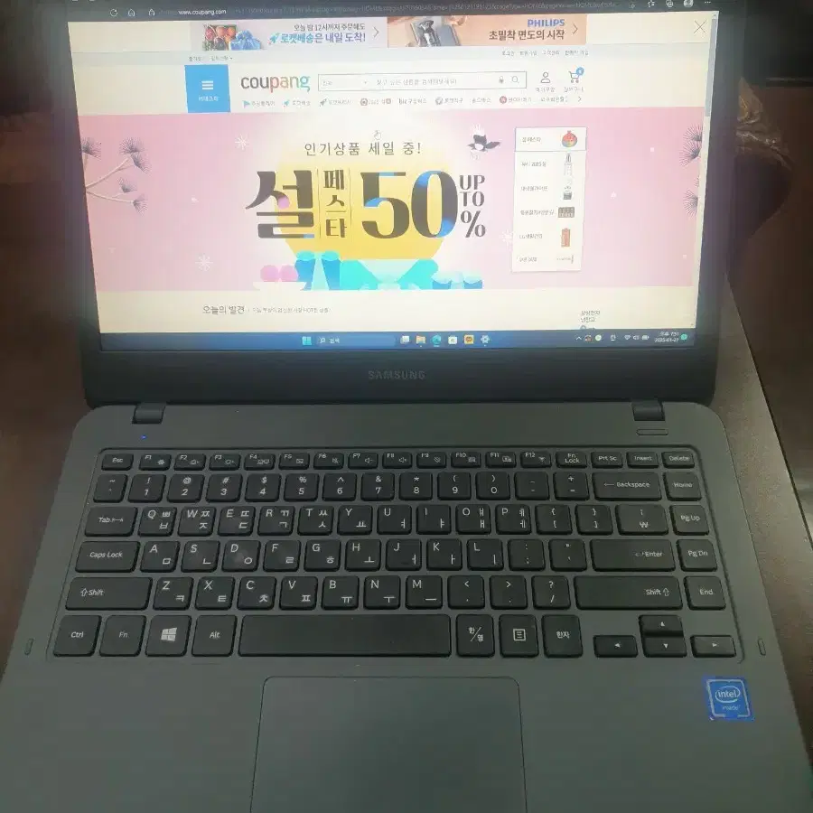 삼성노트북 램8기가 SSD488기가(360+128)