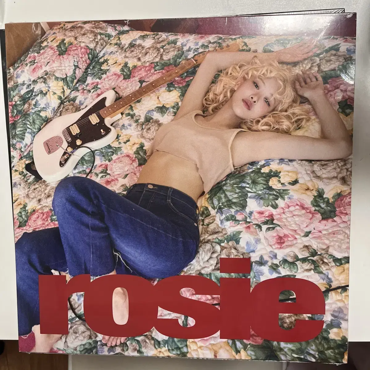 로제 엘피 rosie lp 블루 미개봉