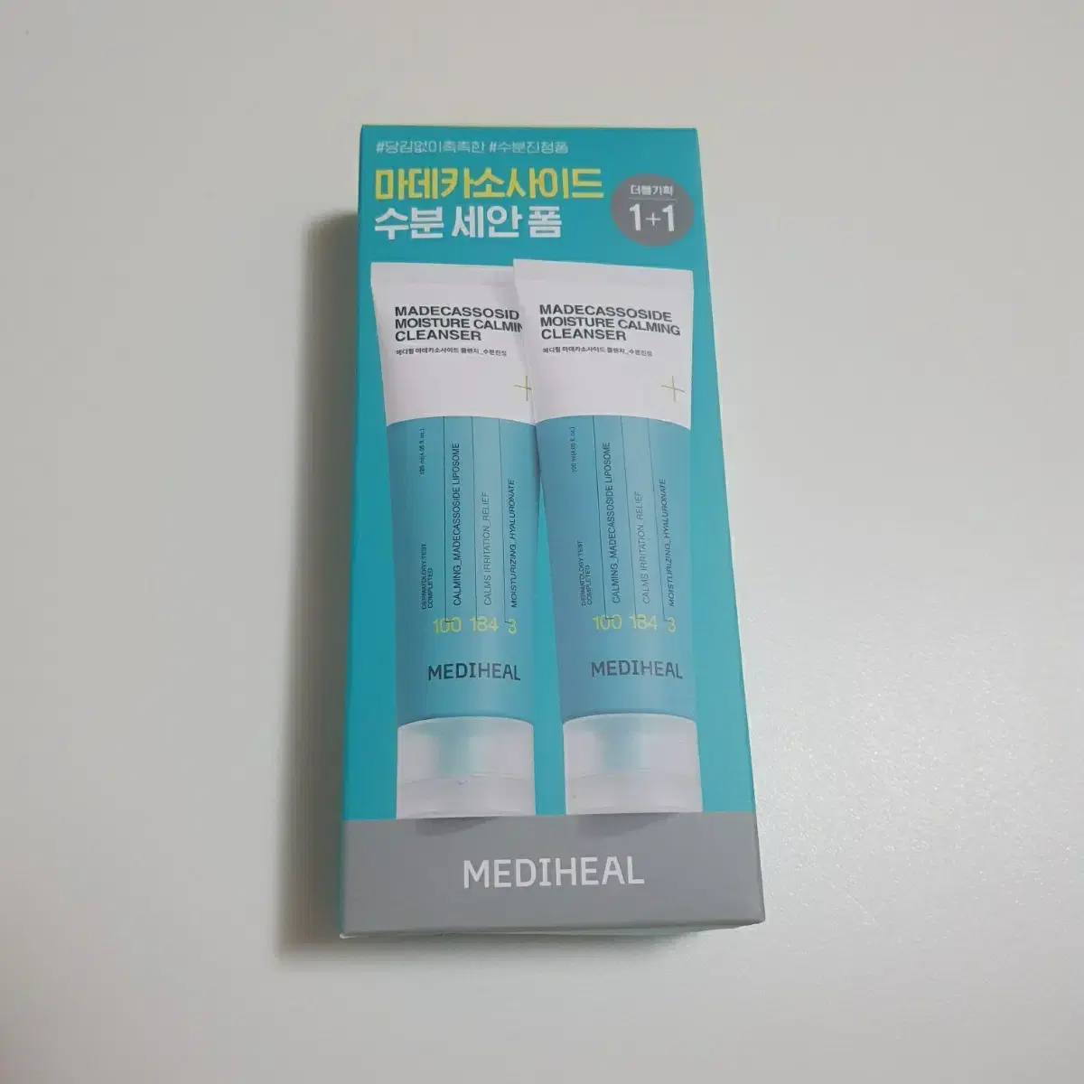 메디힐 마데카소사이드 클렌저 클렌징폼 120ml 1+1