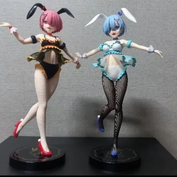 리제로 레&람 바니 피규어 세트 (rem&ram figure set)