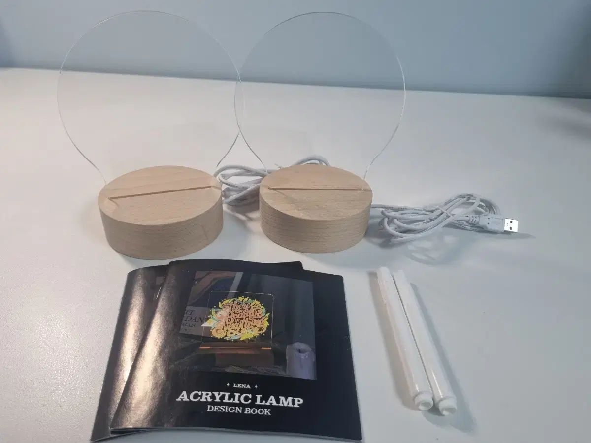 acrylic lamp 아크릴 램프