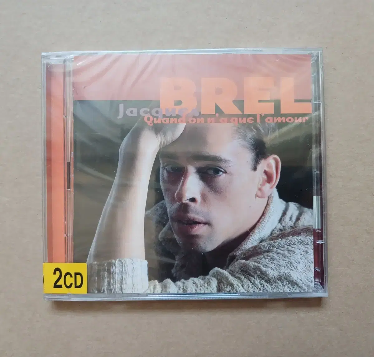 CD jacques brel 미개봉 2cd