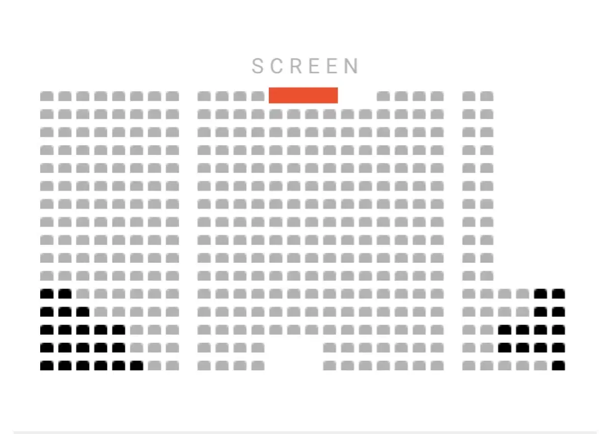 검은 수녀들 무대인사 중블 A열 수퍼플렉스관 중앙 단석