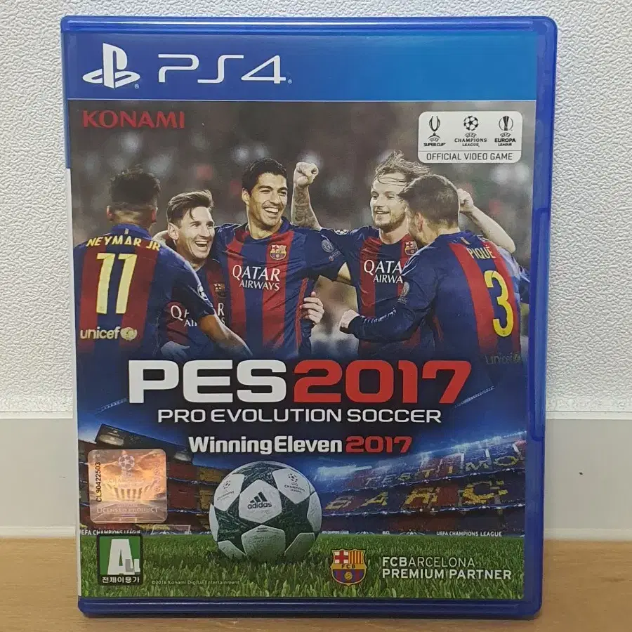 ps4 위닝일레븐 pes 2017