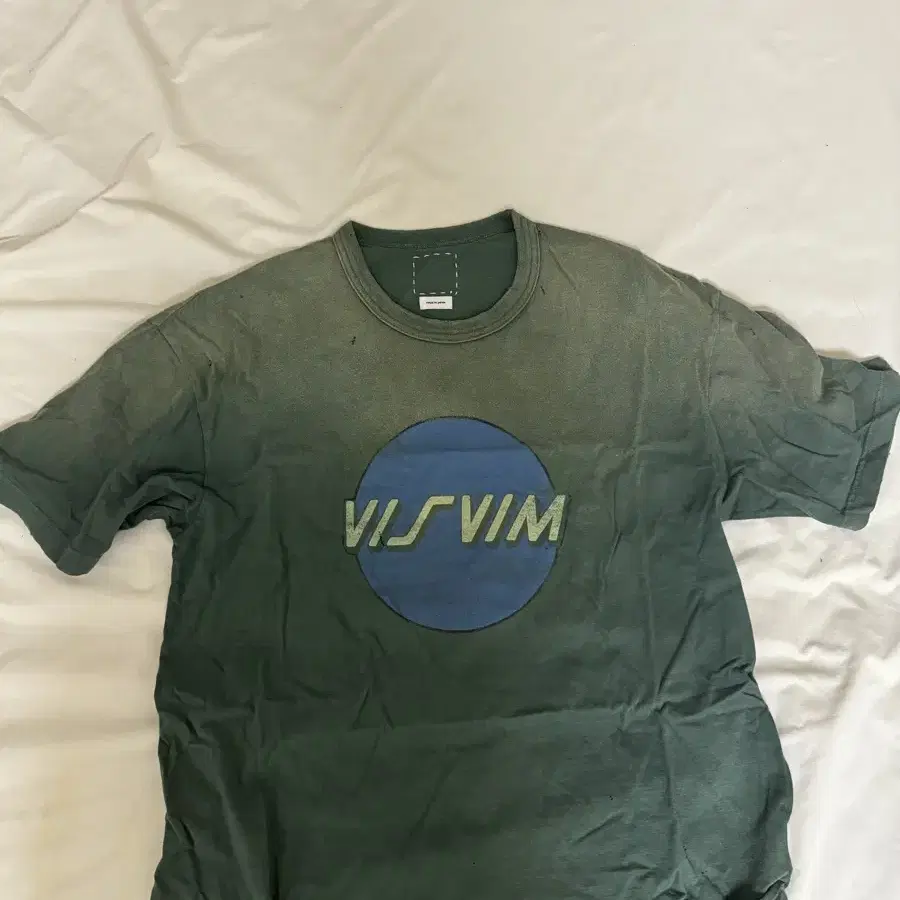 Visvim jumbo tee crash green 3