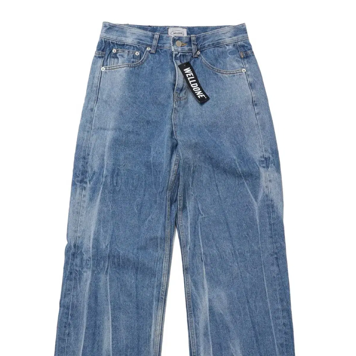 웰던 Washed Denim Pants