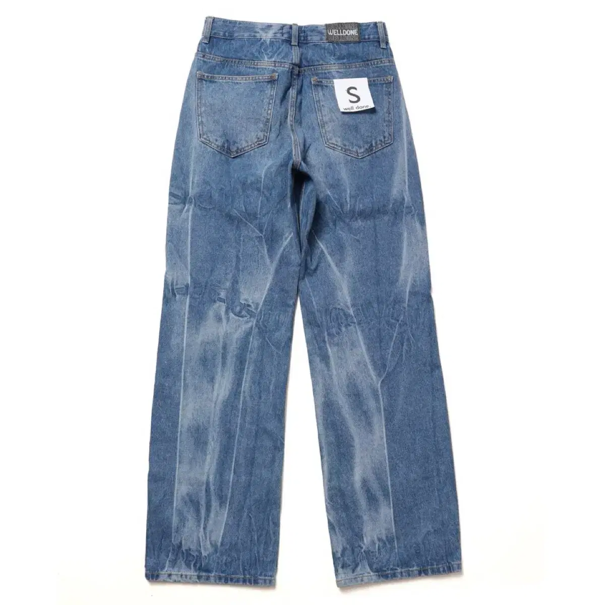 웰던 Washed Denim Pants