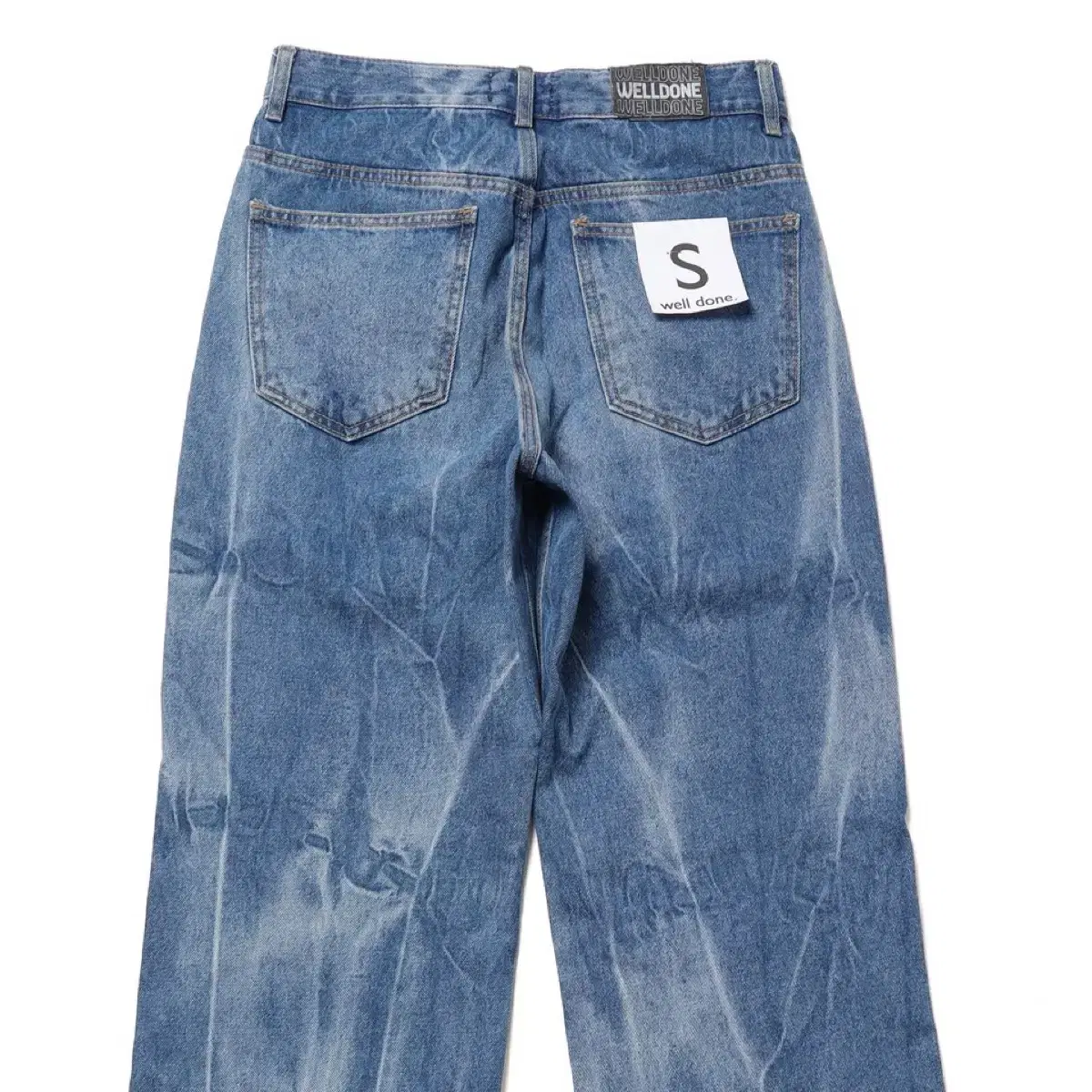 웰던 Washed Denim Pants