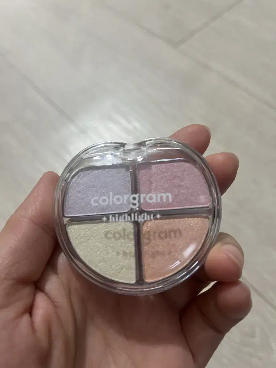 ColorGram Tintory Highlighter Palette 01 Jelly Beam