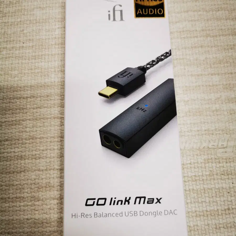 iFi Audio, GO Link MAX 휴대용 고음질 DAC