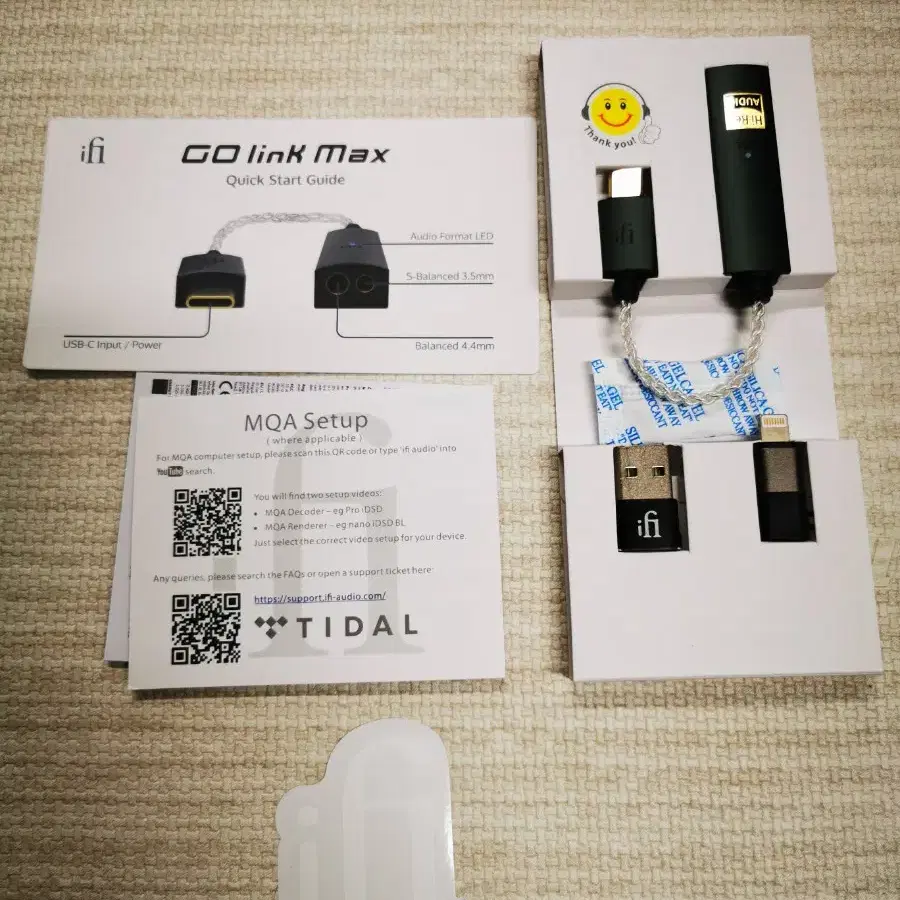 iFi Audio, GO Link MAX 휴대용 고음질 DAC