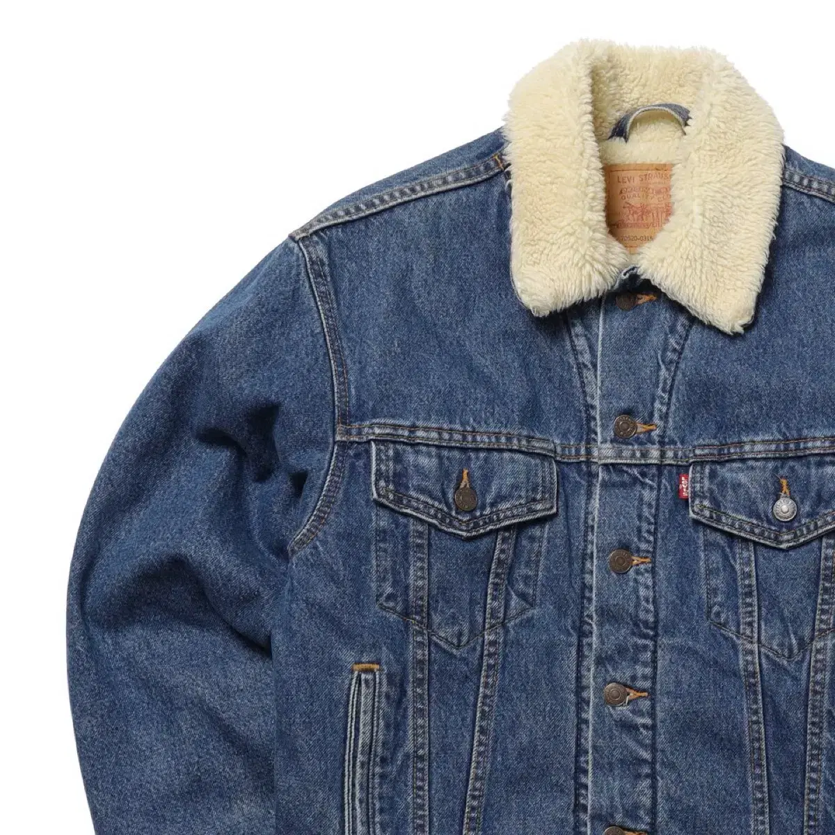 리바이스 Sherpa Denim Trucker Jacket