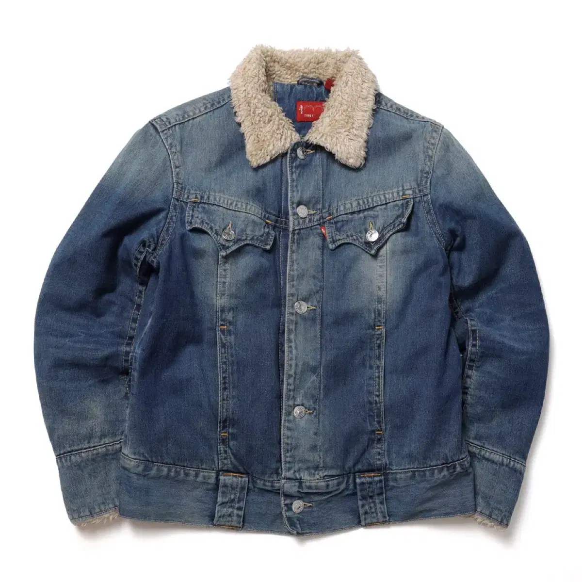 리바이스 Sherpa Denim Trucker Jacket