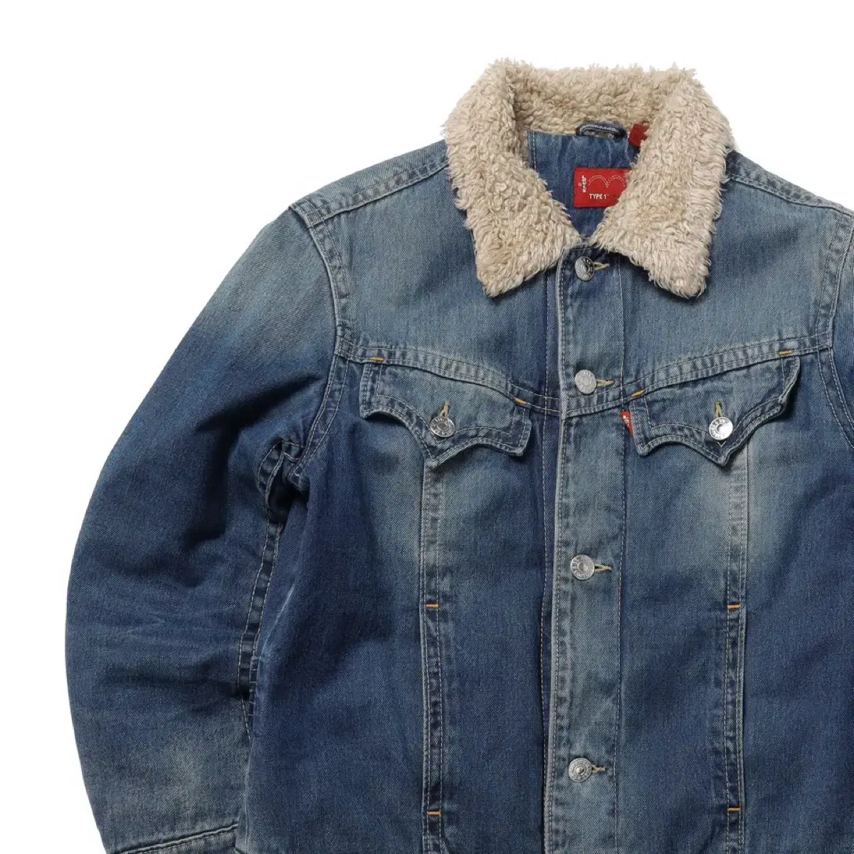 리바이스 Sherpa Denim Trucker Jacket