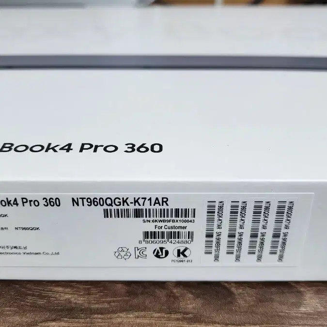 삼성 갤럭시 북4 프로 360 최고사양 노트북 램 32 SSD 1TB (