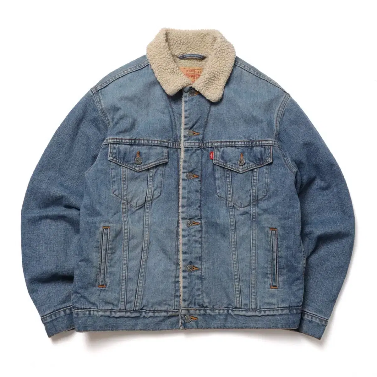 리바이스 Sherpa Denim Trucker Jacket