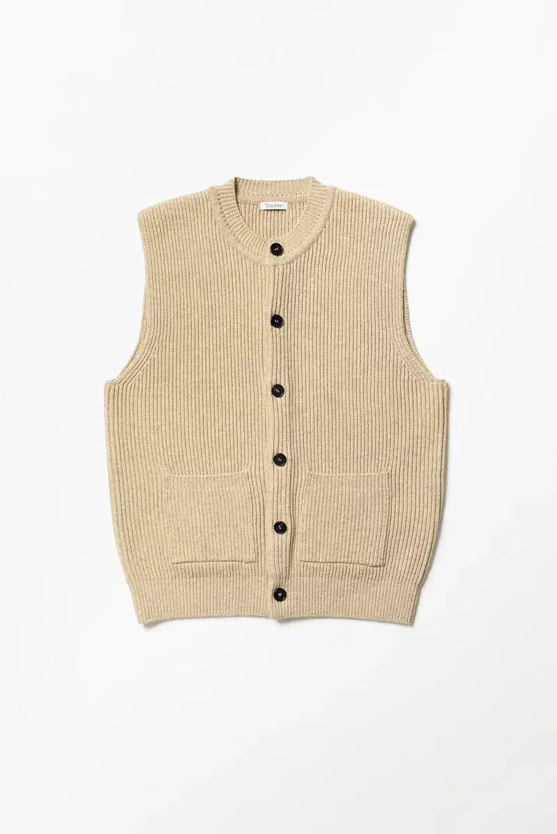 [새상품/택o]TRICOTER Chunky Ribbed Full Vest