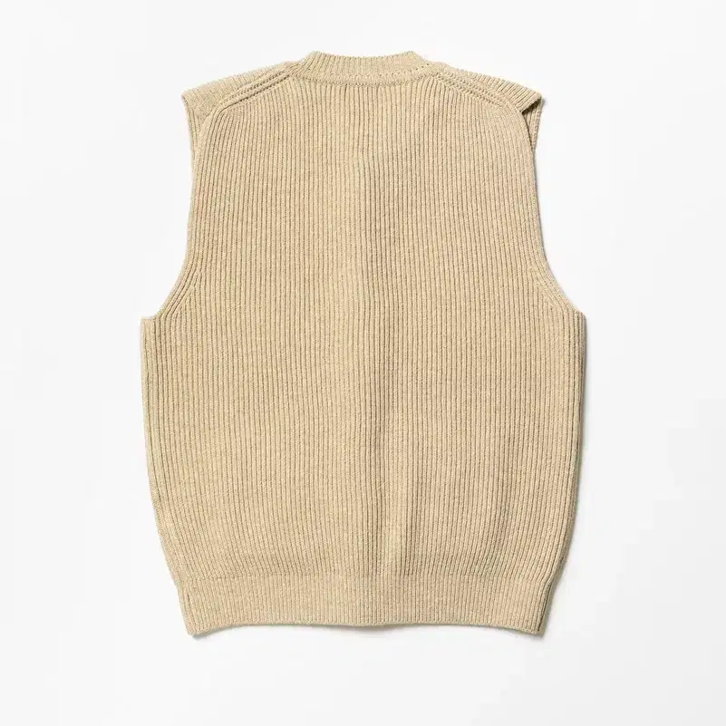 [새상품/택o]TRICOTER Chunky Ribbed Full Vest