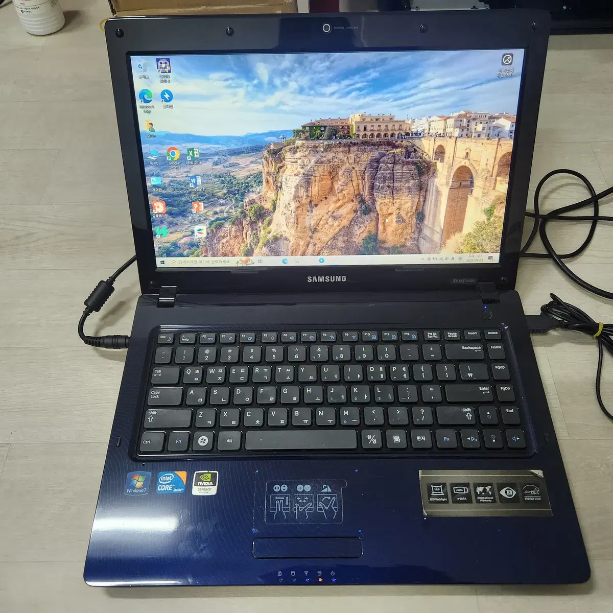 삼성 노트북 SENS R480