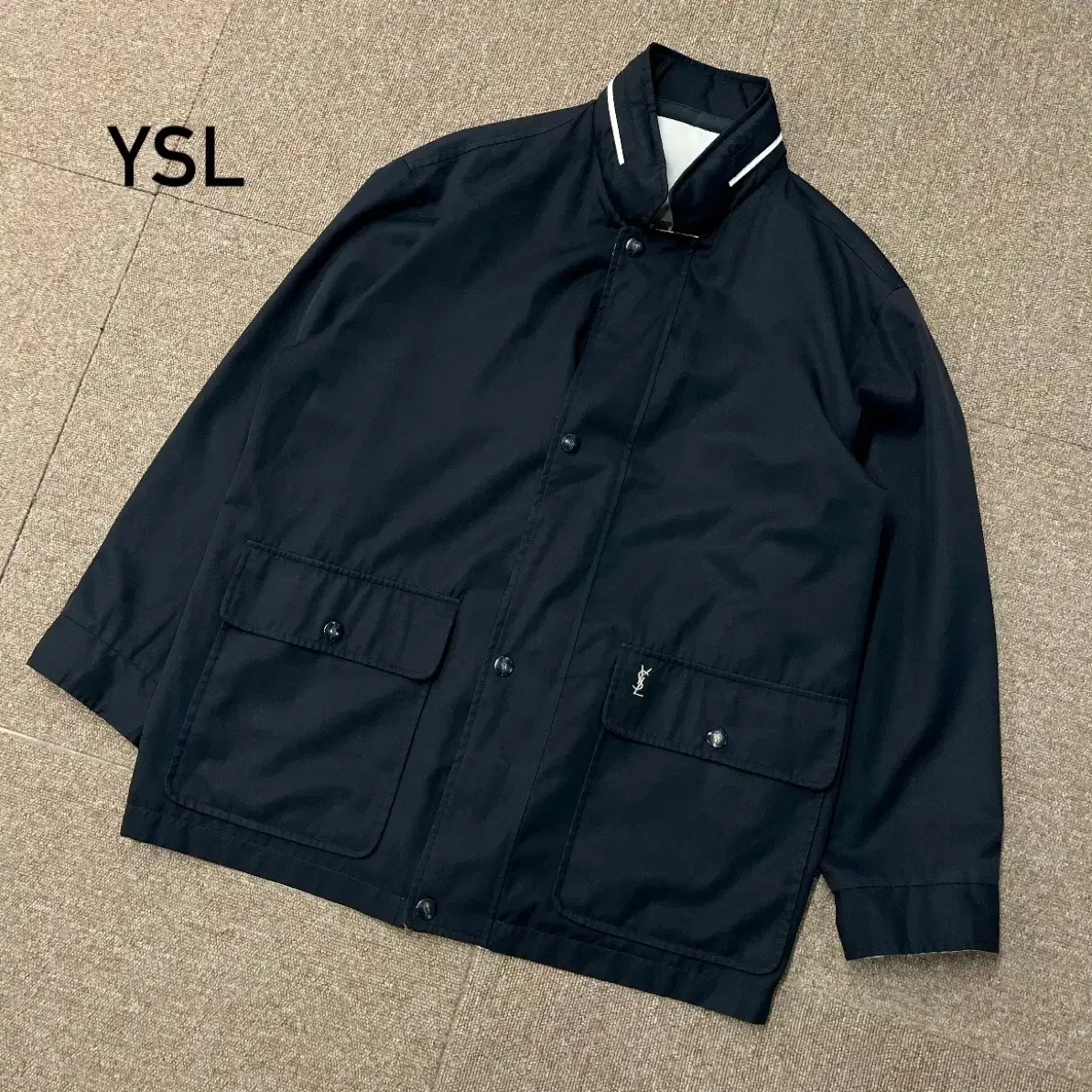 [95] YSL 입생로랑 양면 자켓