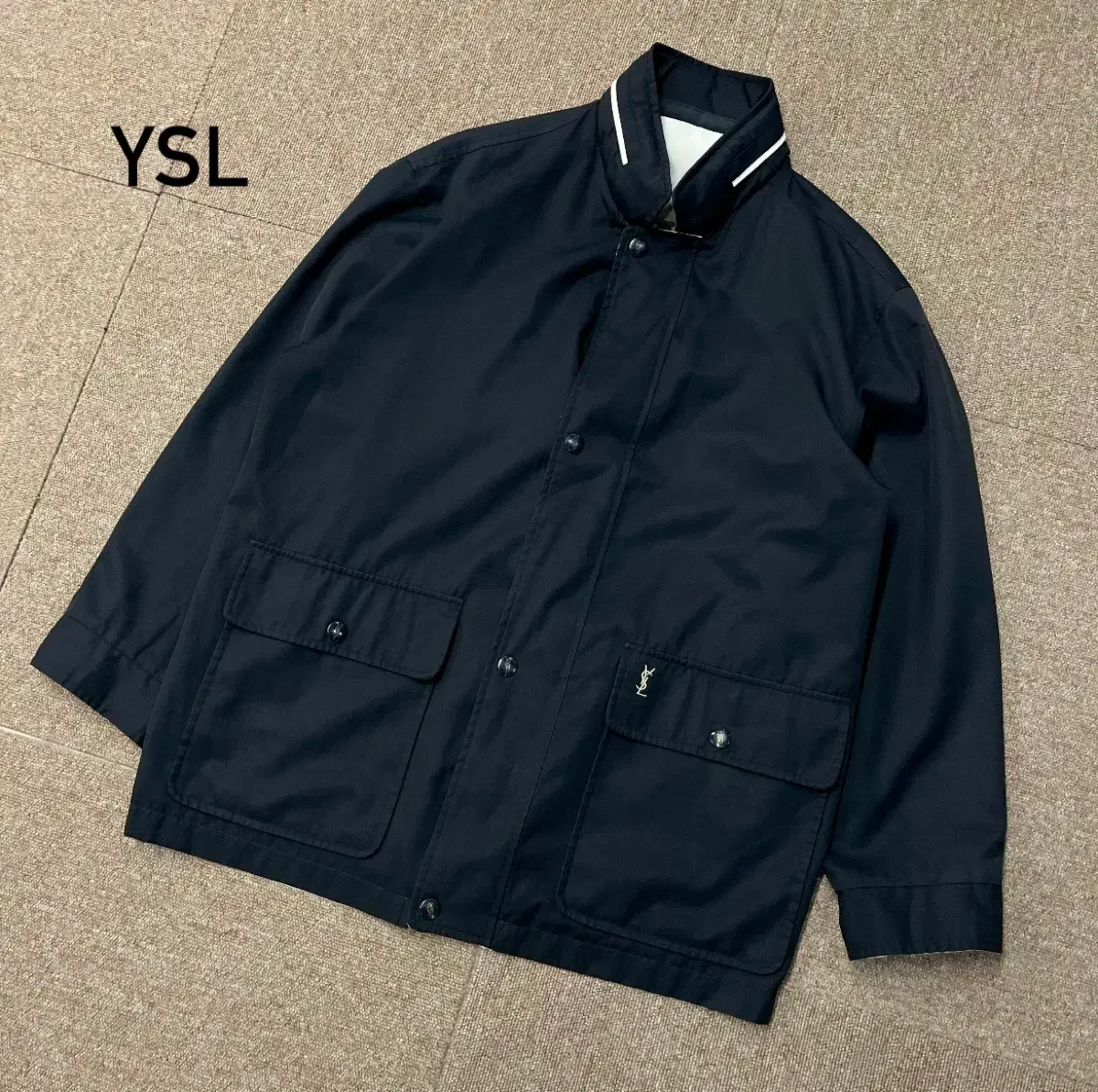 [95] YSL 입생로랑 양면 자켓