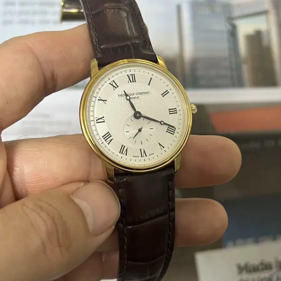 프레드릭콘스탄트 슬림라인 쿼츠 37mm