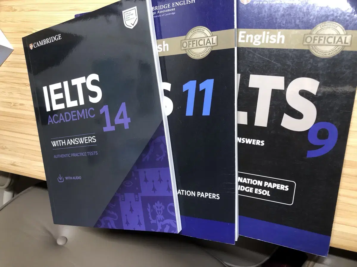 Ielts academic 14, 11, 9___3권. 캠브리지 아이엘츠