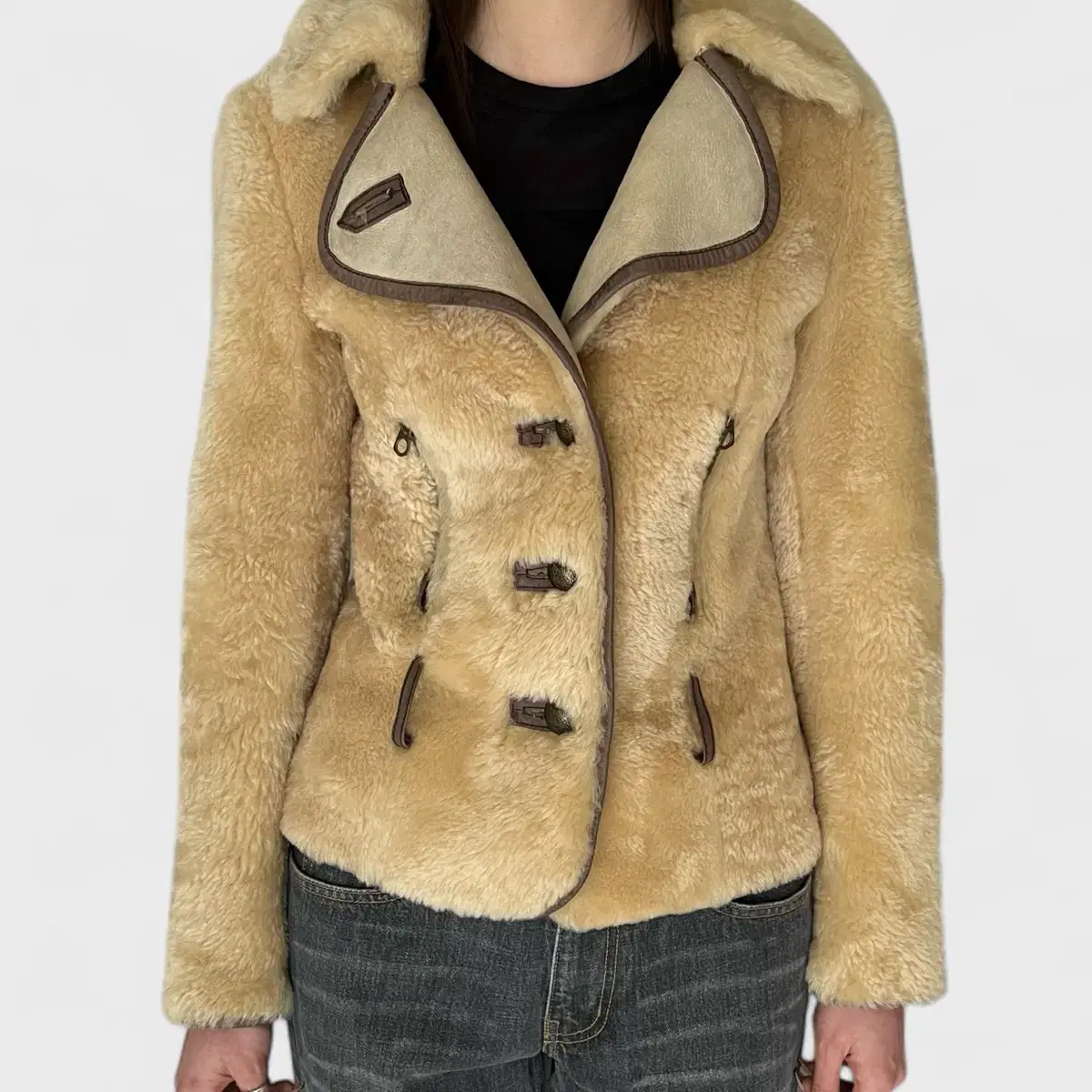 vintage shearling Jacket