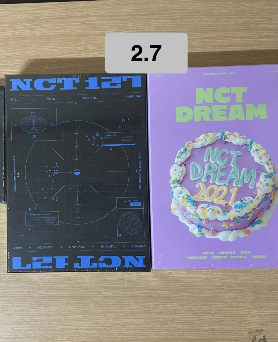 NCT 엔시티 위시 드림 127 시그 시즌 2021 미개봉