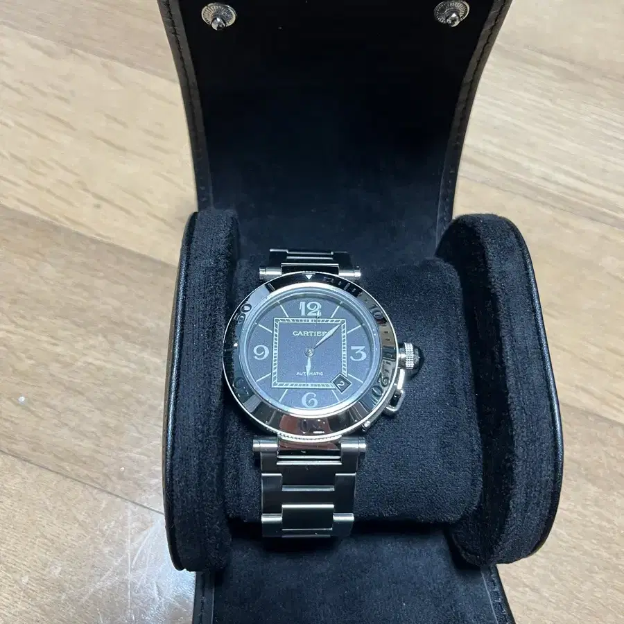 까르띠에 파샤 씨타이머 40mm