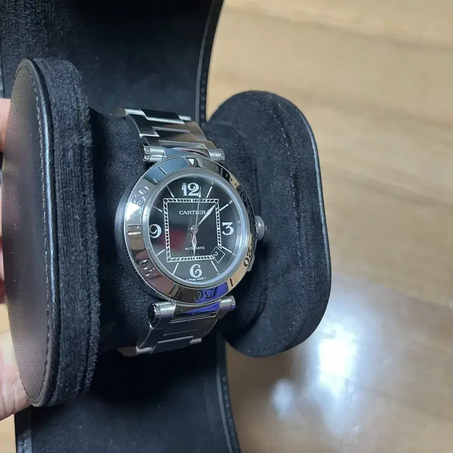 까르띠에 파샤 씨타이머 40mm