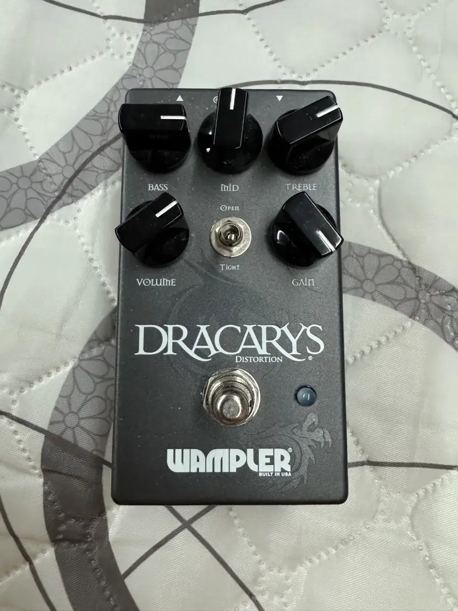 Wampler Dracarys 하이게인 디스토션 기타 이펙터