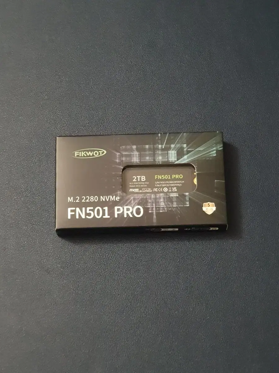 M.2 NVMe SSD 2TB Fikwot FN501 Pro