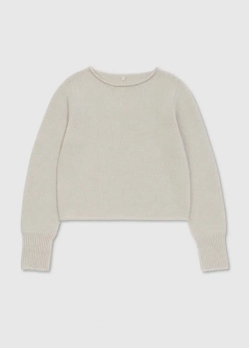 악토브헤 Rolled edge sweater