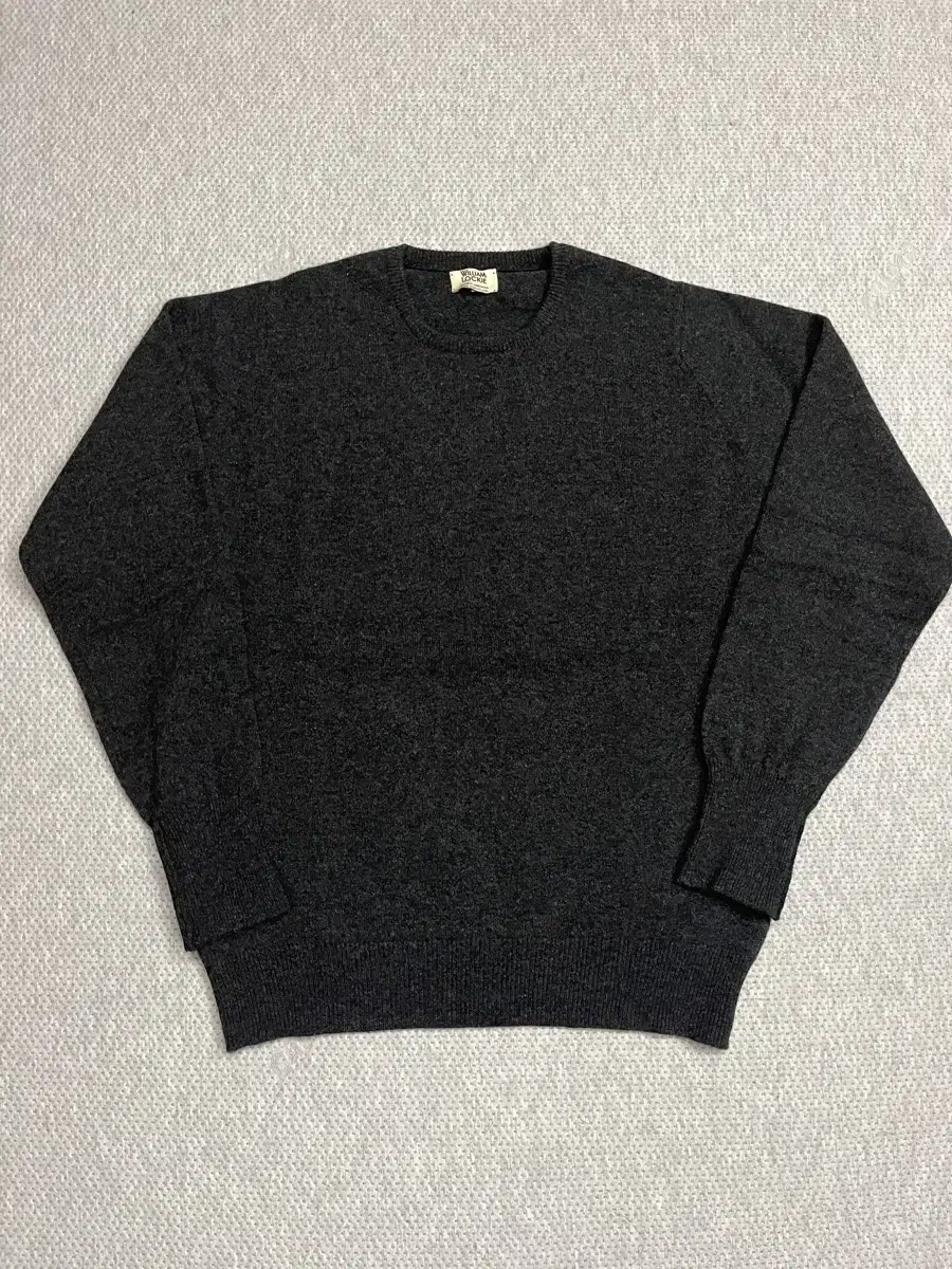 윌리엄 로키 rob crew neck sweater charcoal