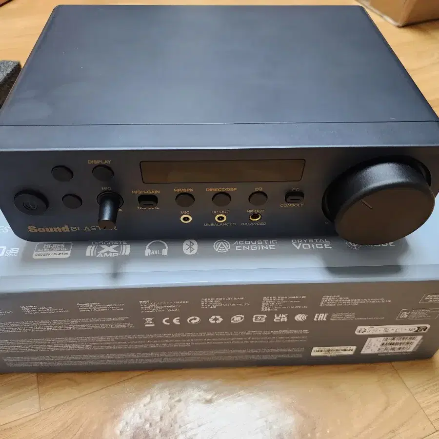 sound blaster x5 dac 사운드 블라스터 판매