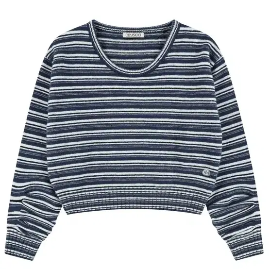 COY STRIPE KNIT NAVY 코이세이오 니트